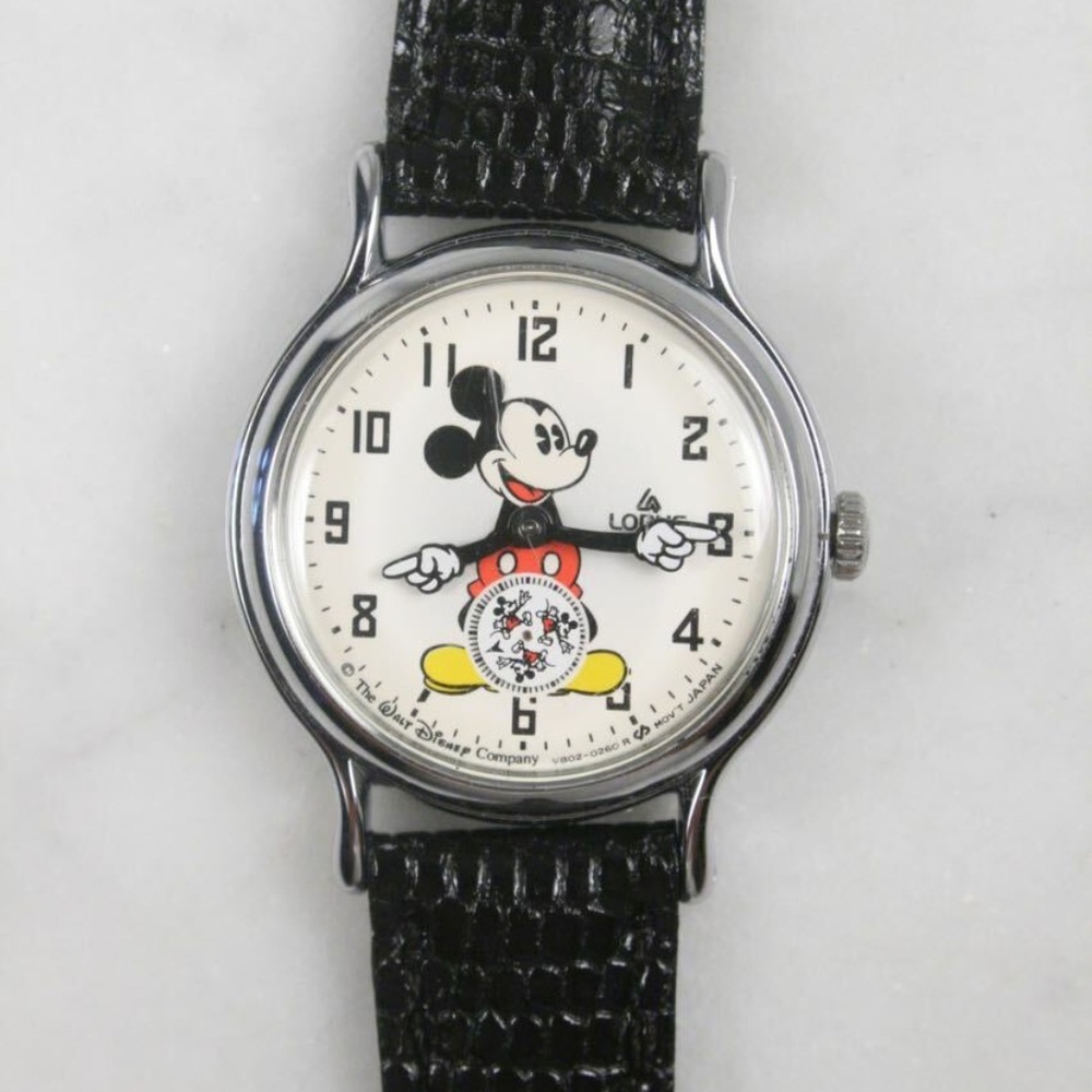 Vintage Lorus Mickey Mouse Quartz Ladies Watch